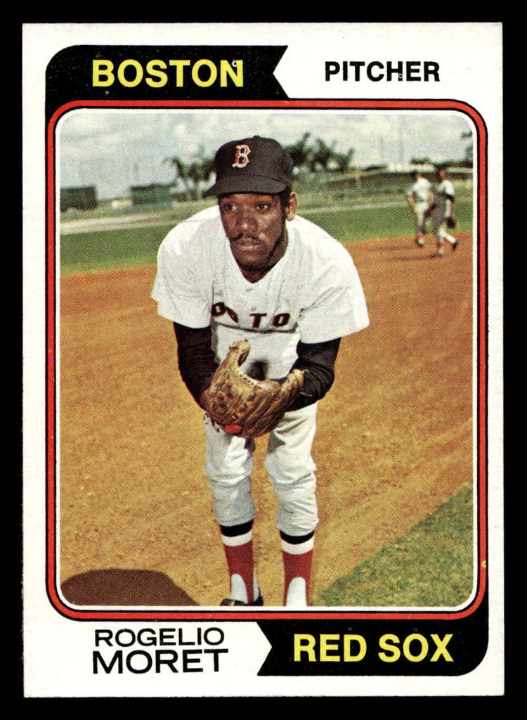 1974 Topps #590 Rogelio Moret Near Mint+  ID: 408522