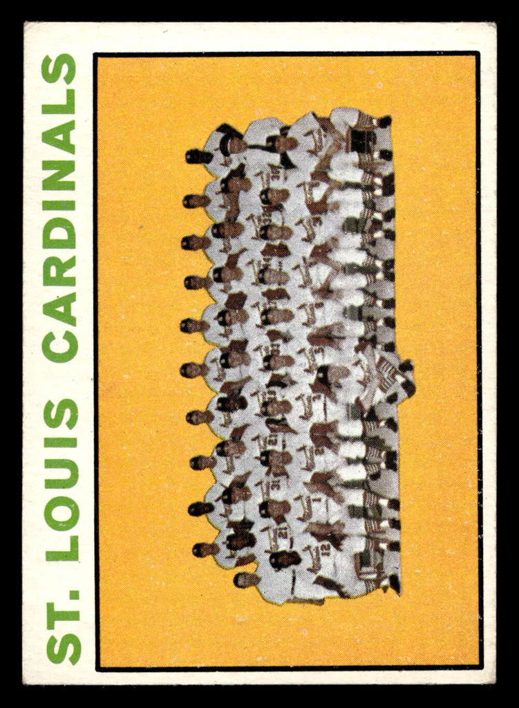 1964 Topps #87 Cardinals Team VG-EX 