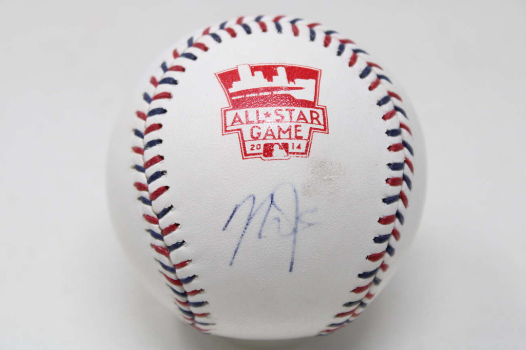 Mike Trout 2014 All Star Game Signed Auto Baseball PSA/DNA Angels