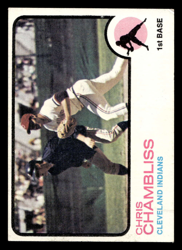 1973 Topps #11 Chris Chambliss UER Ex-Mint  ID: 409039