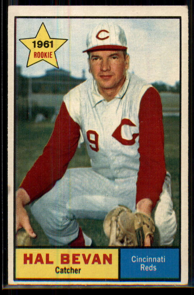 1961 Topps #456 Hal Bevan VG/EX