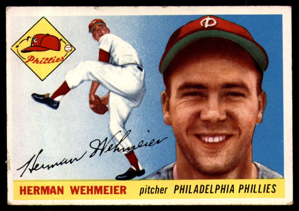 1955 Topps #29 Herm Wehmeier VG