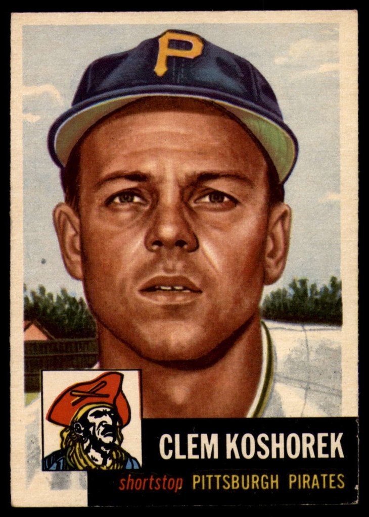 1953 Topps #8 Clem Koshorek DP EX++