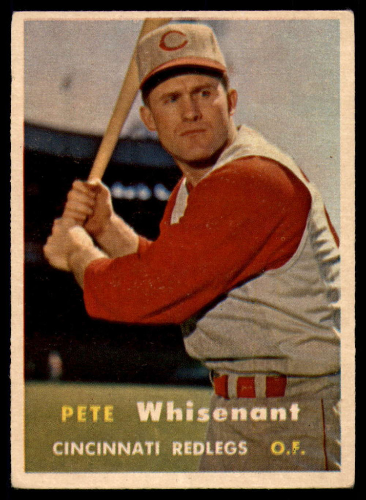 1957 Topps #373 Pete Whisenant Excellent RC Rookie ID: 132463