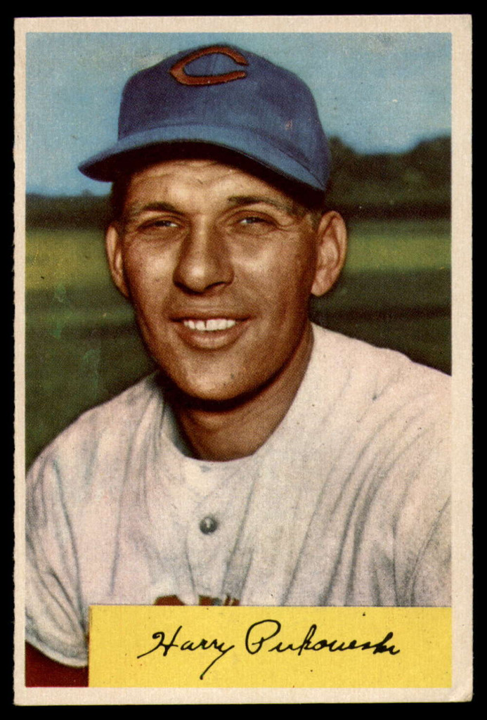 1954 Bowman #44 Harry Perkowski Very Good  ID: 134507