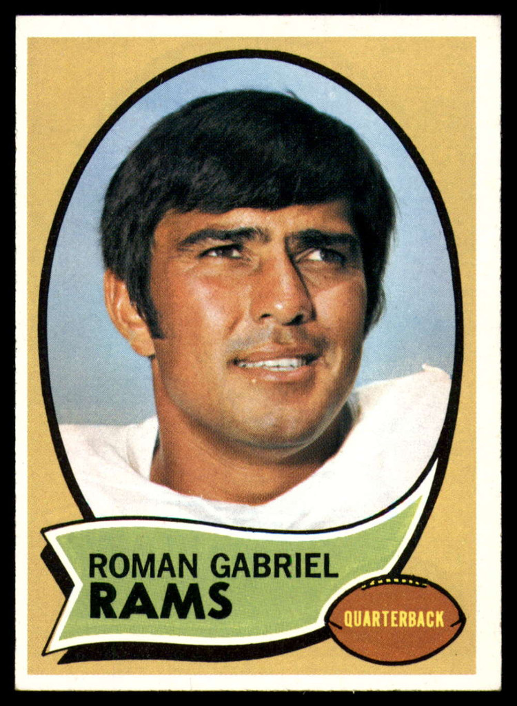 1970 Topps #100 Roman Gabriel Near Mint+  ID: 151939