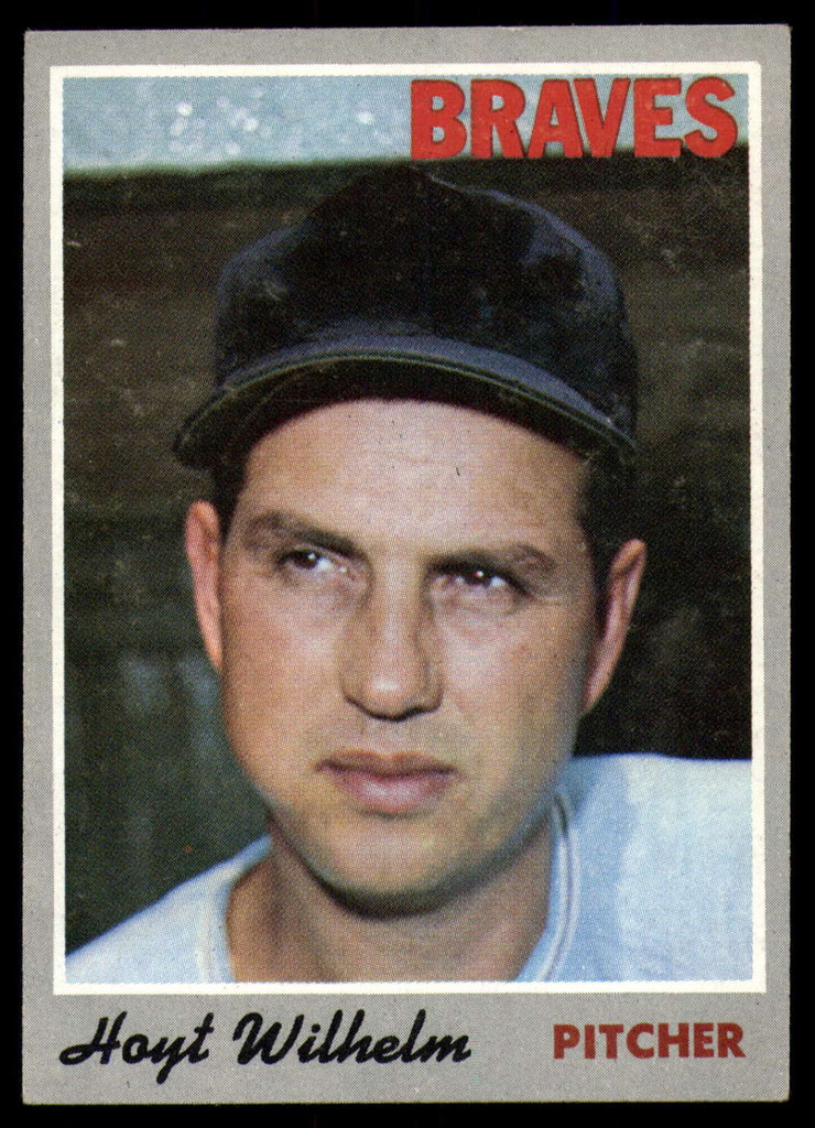 1970 Topps #17 Hoyt Wilhelm Excellent+  ID: 172748