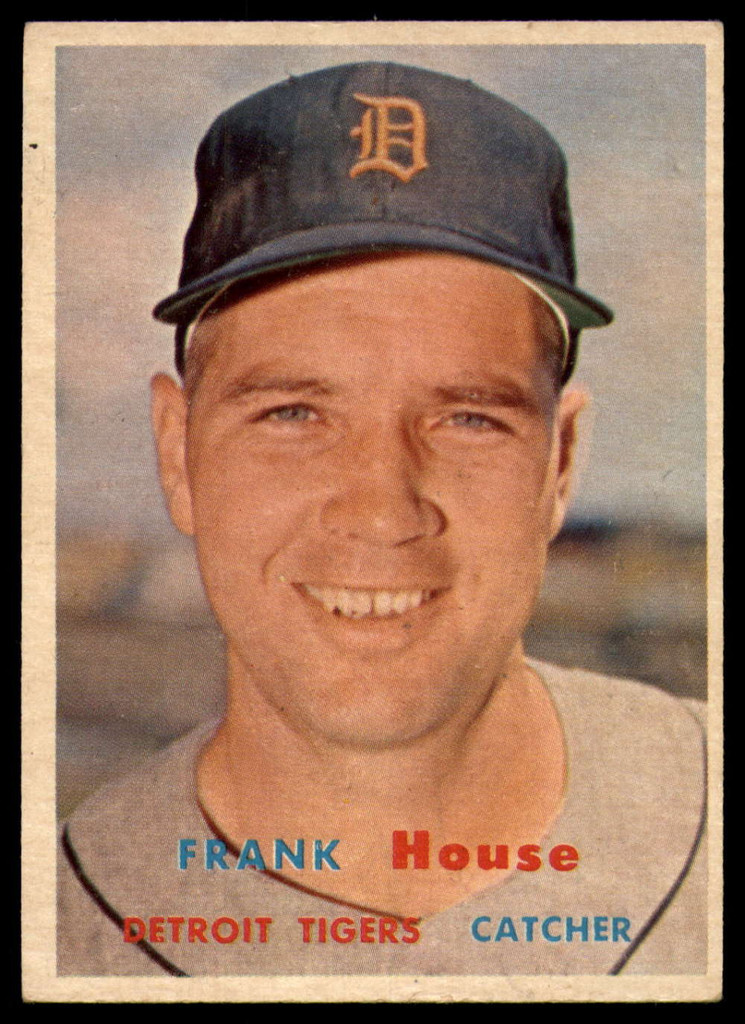 1957 Topps #223 Frank House Excellent+  ID: 175377