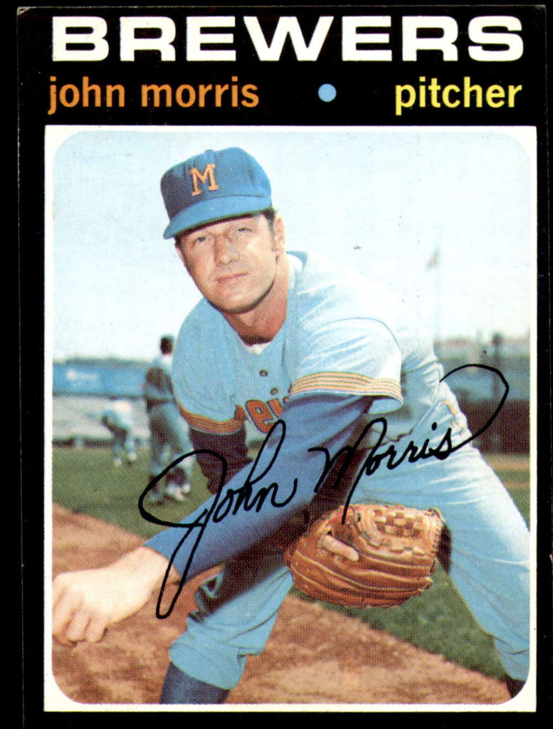 1971 Topps #721 John Morris Excellent+ High #  ID: 203303