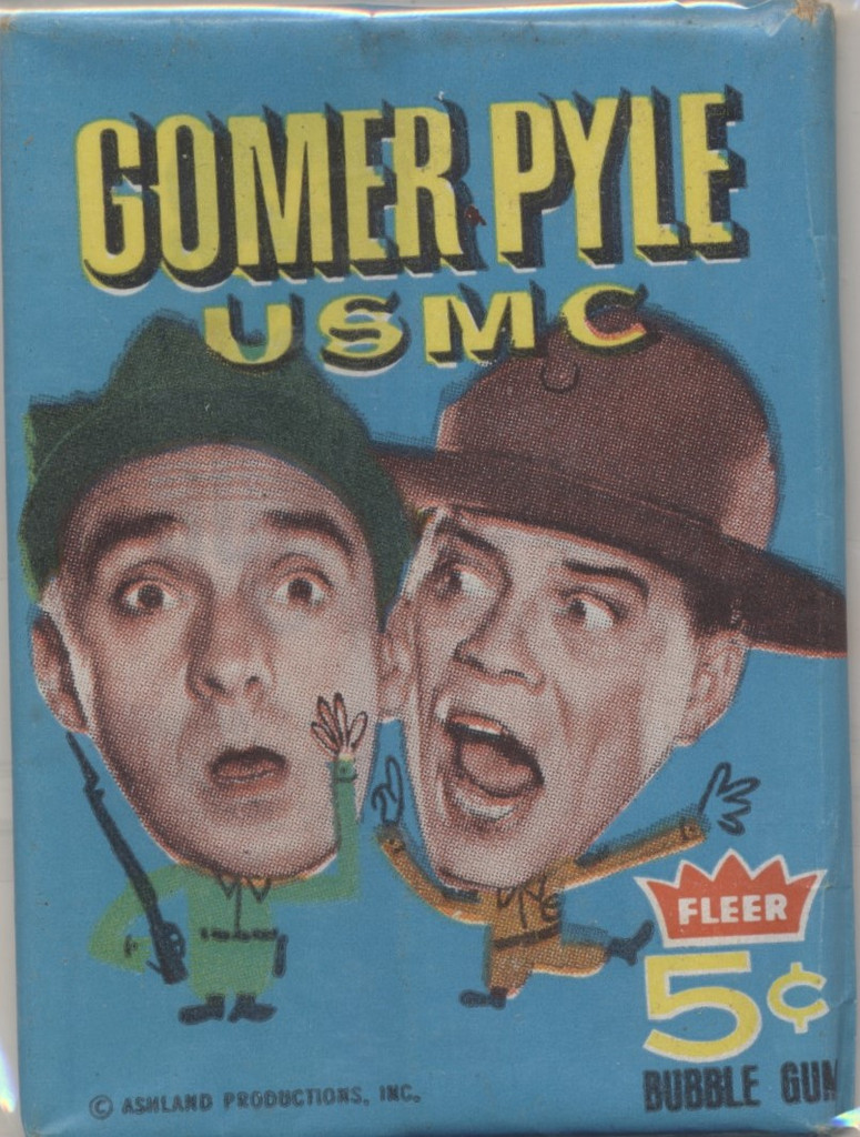 1965 Fleer Gomer Pyle U.S.M.C. 5 Cents Unopened Wax Pack  #*sku36179