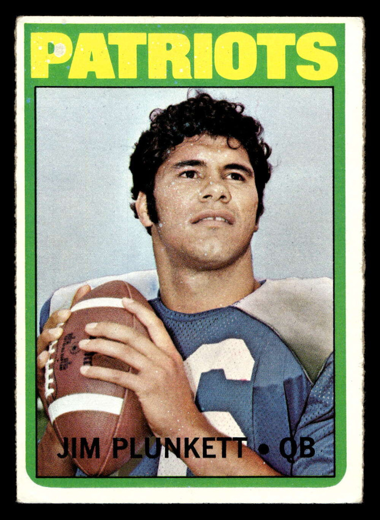 1972 Topps #65 Jim Plunkett Excellent RC Rookie 