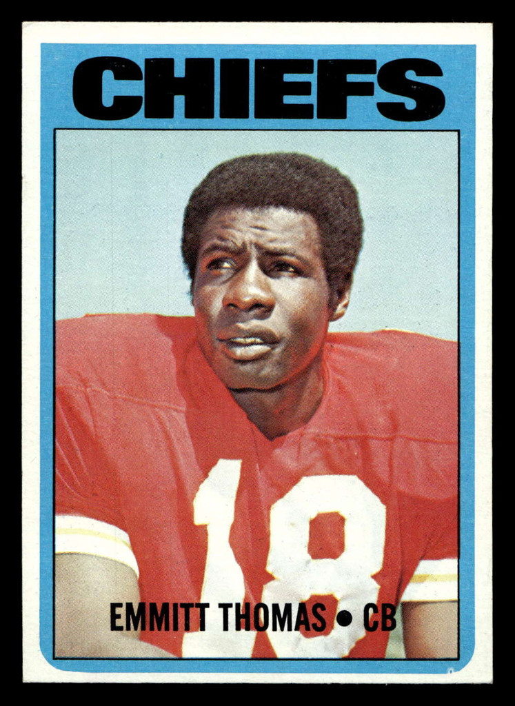 1972 Topps #157 Emmitt Thomas Ex-Mint RC Rookie 