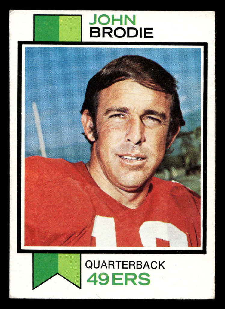 1973 Topps #45 John Brodie Excellent+ 