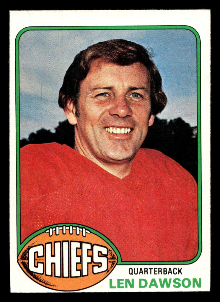 1976 Topps #308 Len Dawson Near Mint  ID: 409944