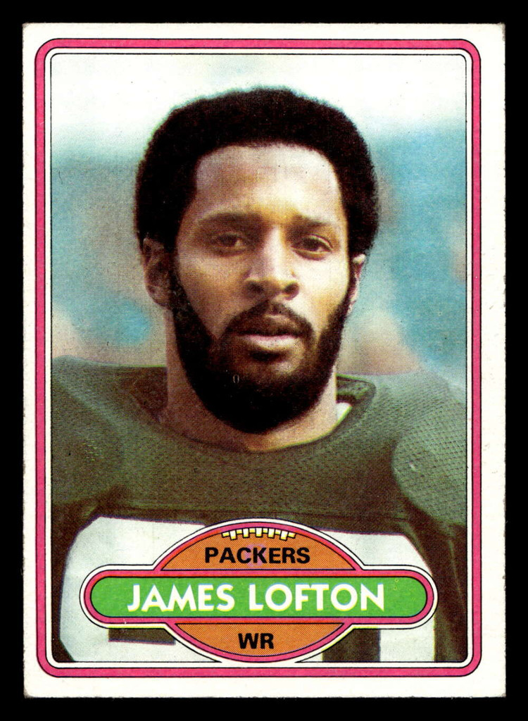 1980 Topps #78 James Lofton Excellent+  ID: 410100
