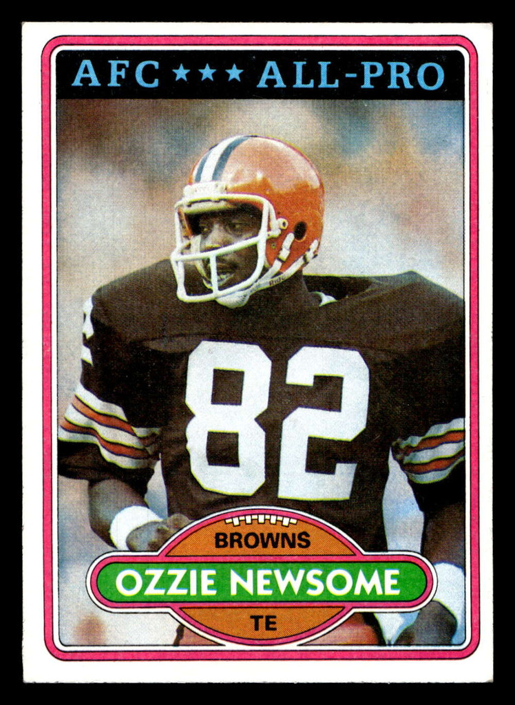 1980 Topps #110 Ozzie Newsome Near Mint  ID: 410102