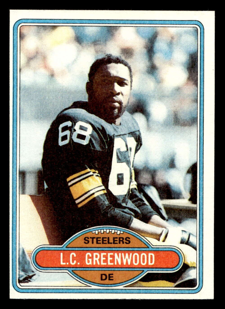 1980 Topps #375 L.C. Greenwood Near Mint  ID: 410108