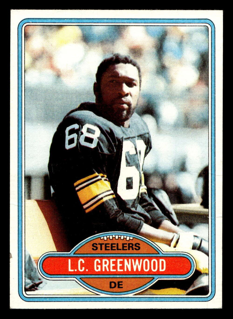 1980 Topps #375 L.C. Greenwood Very Good 