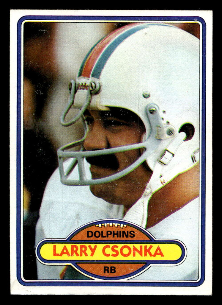 1980 Topps #485 Larry Csonka Ex-Mint  ID: 410115