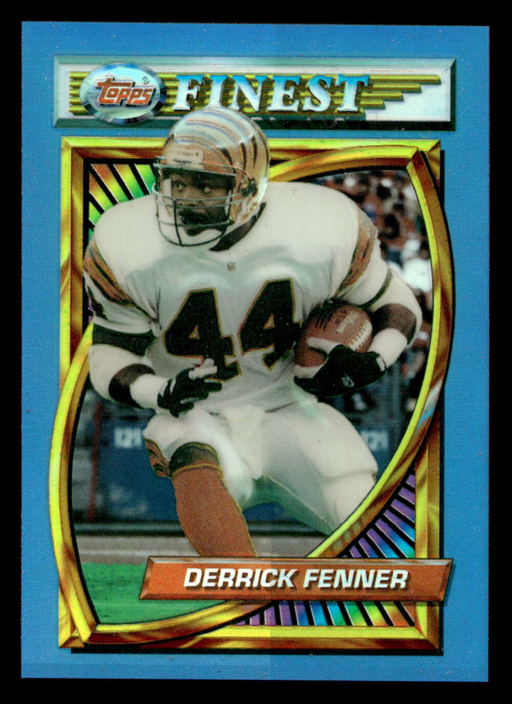 1994 Topps Finest Refractors #13 Derrick Fenner Near Mint 