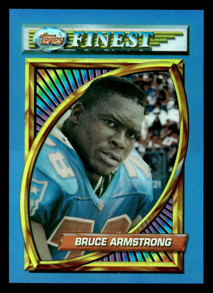 1994 Topps Finest Refractors #55 Bruce Armstrong Near Mint  ID: 410179