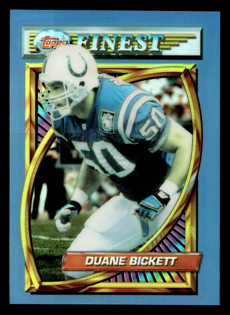 1994 Topps Finest Refractors #87 Duane Bickett Near Mint 
