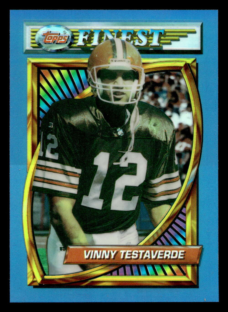 1994 Topps Finest Refractors #136 Vinny Testaverde Near Mint 