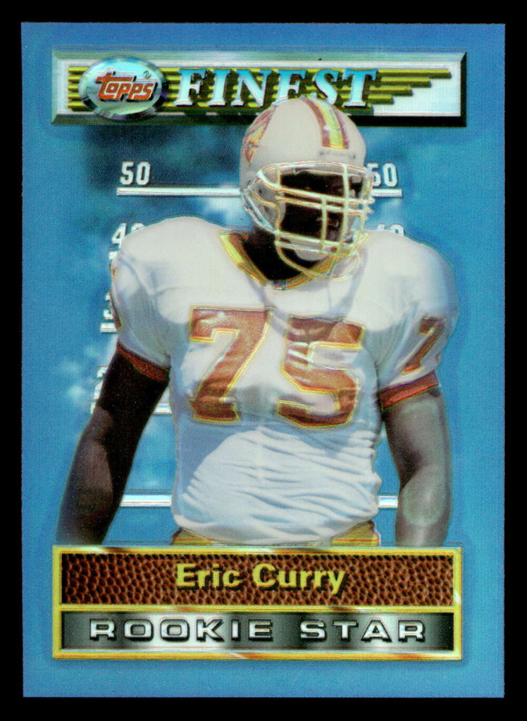 1994 Topps Finest Refractors #195 Eric Curry Near Mint 