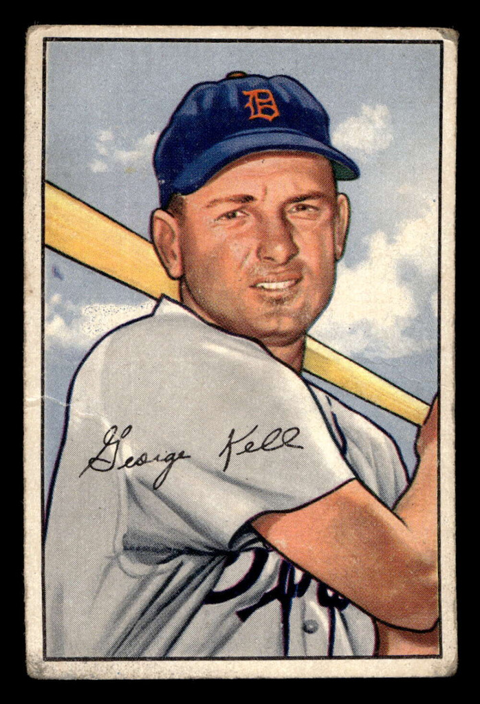1952 Bowman #75 George Kell G-VG  ID: 410371