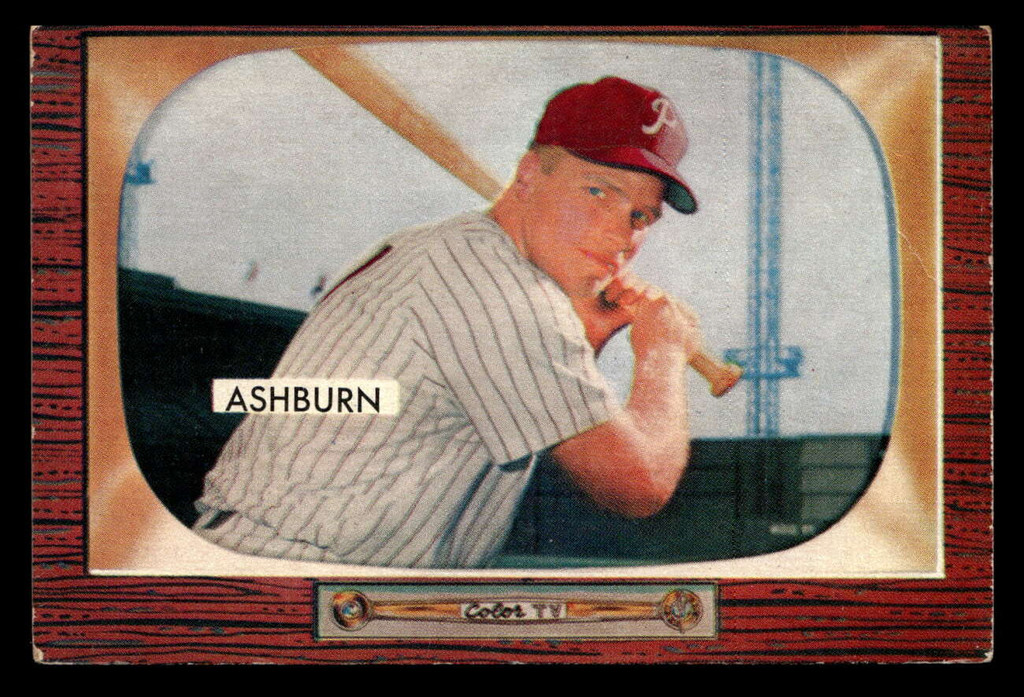 1955 Bowman #130 Richie Ashburn Very Good  ID: 410458