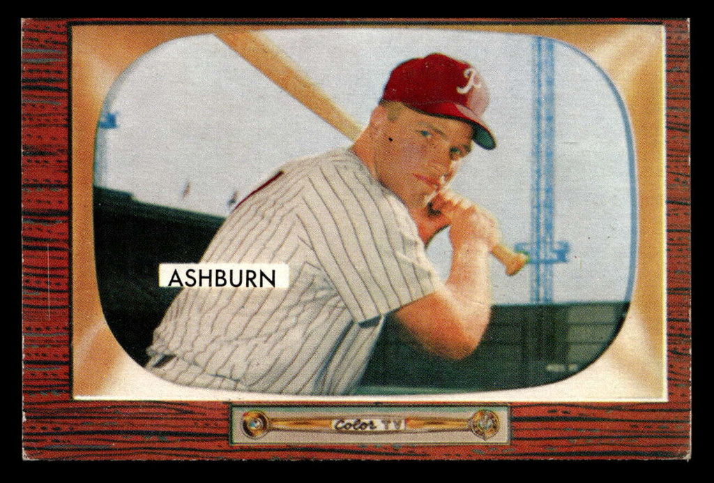 1955 Bowman #130 Richie Ashburn VG-EX  ID: 410459