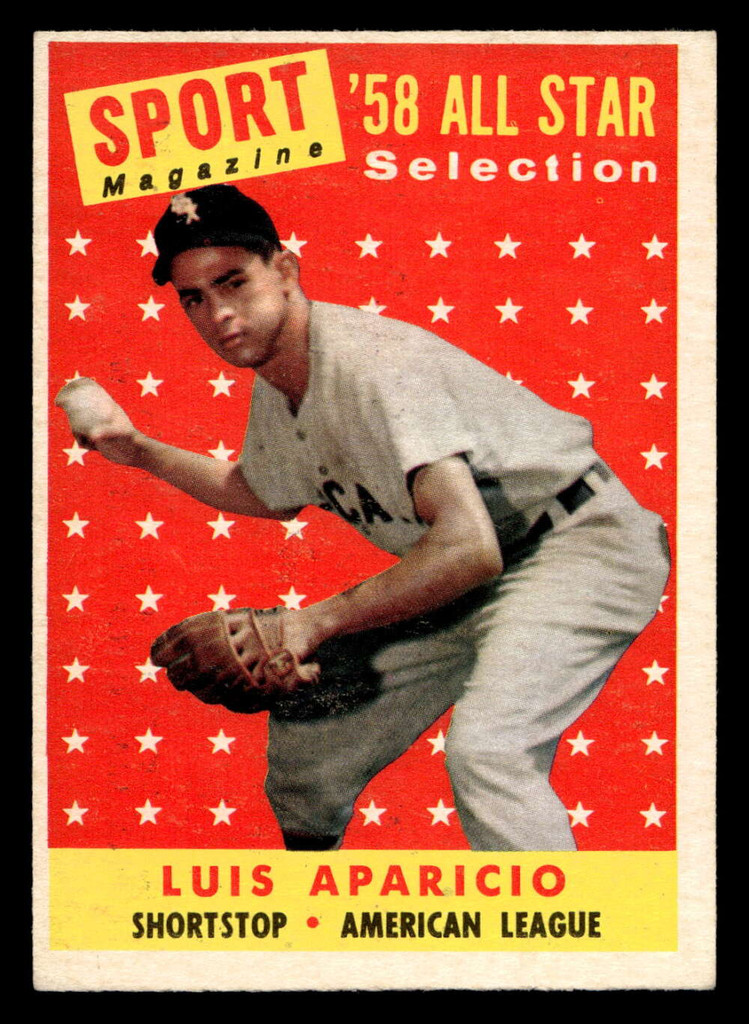 1958 Topps #483 Luis Aparicio AS Excellent+  ID: 410543