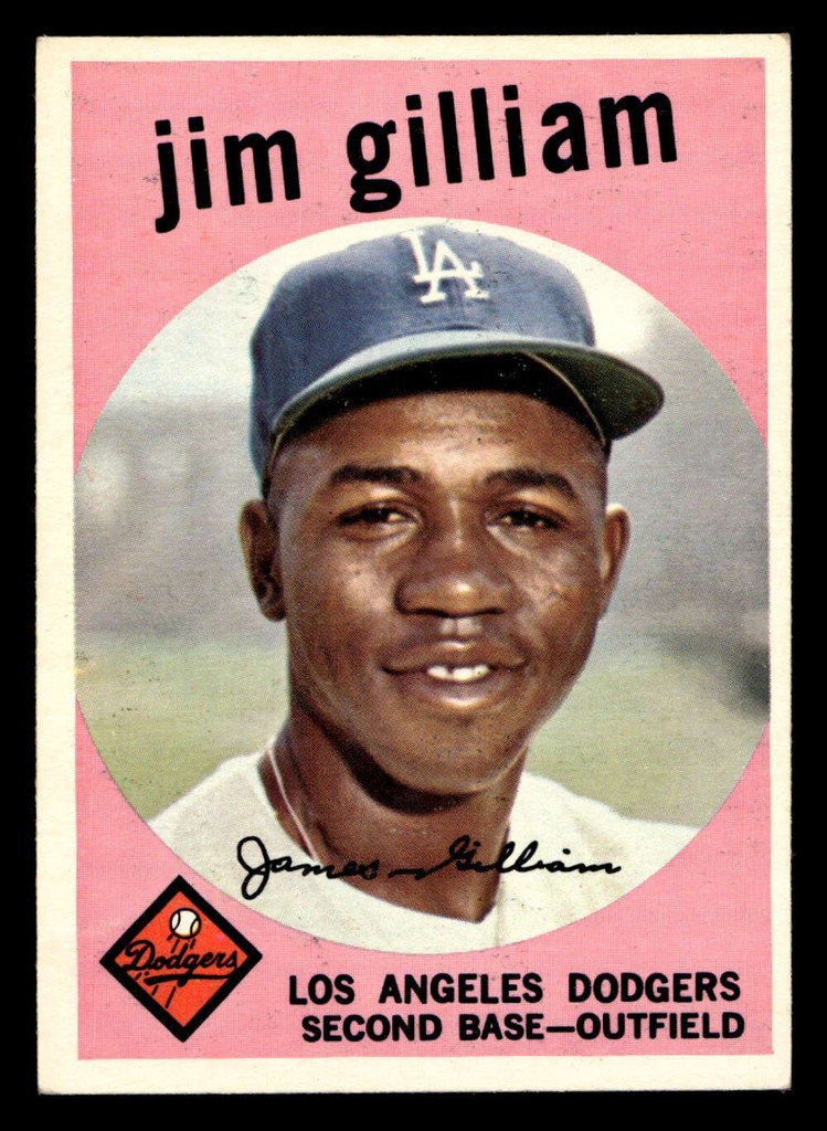 1959 Topps #306 Jim Gilliam Ex-Mint  ID: 410552