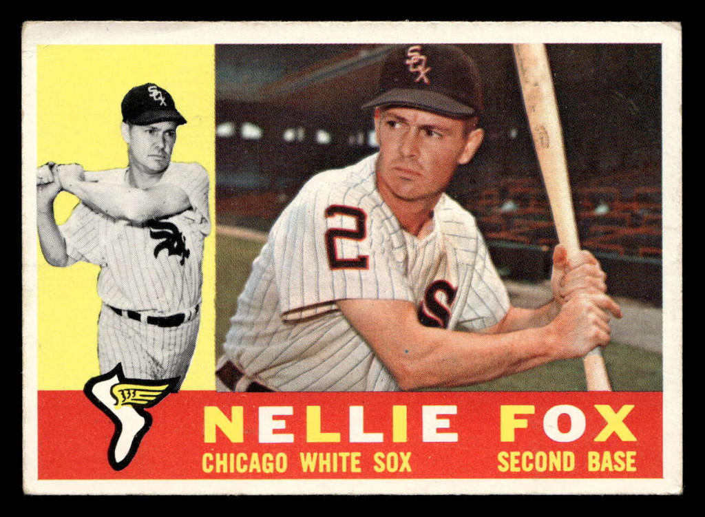 1960 Topps #100 Nellie Fox Very Good  ID: 410566