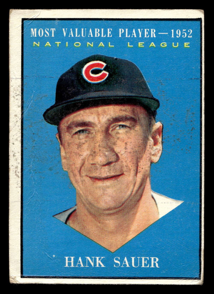 1961 Topps #481 Hank Sauer Good 