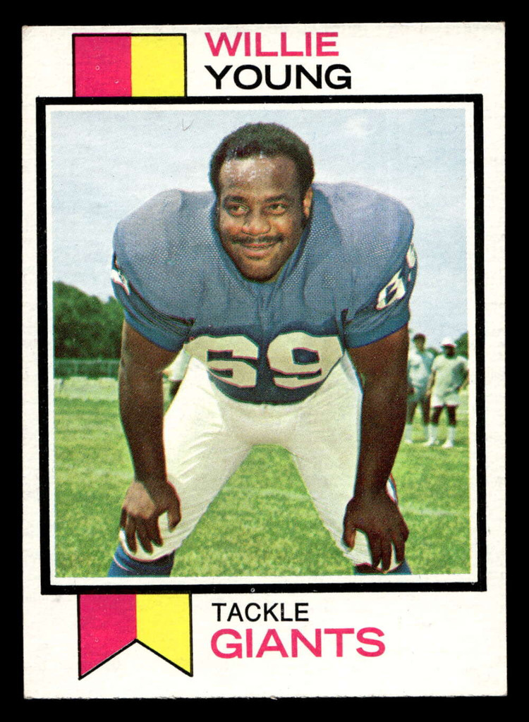1973 Topps #106 Willie Young Ex-Mint 