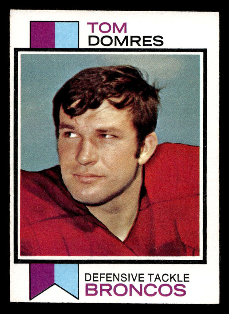 1973 Topps #386 Tom Domres Near Mint  ID: 411125