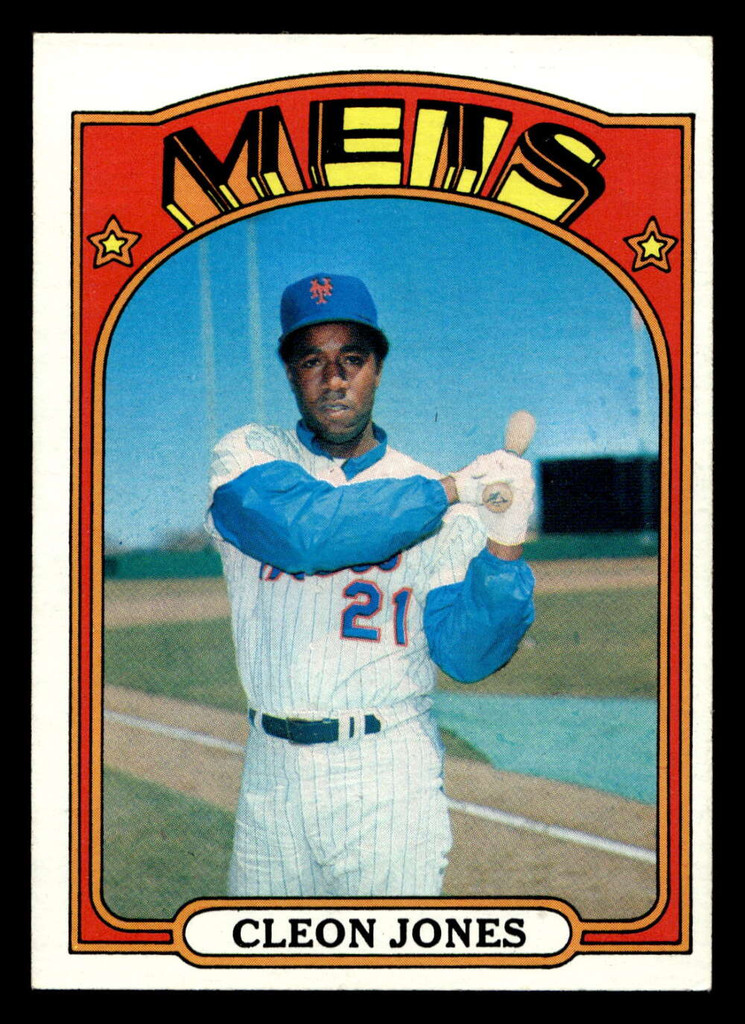 1972 Topps #31 Cleon Jones Excellent+  ID: 411303