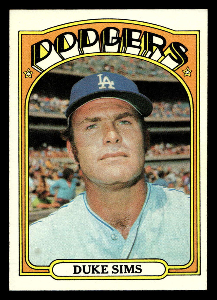 1972 Topps #63 Duke Sims Ex-Mint 