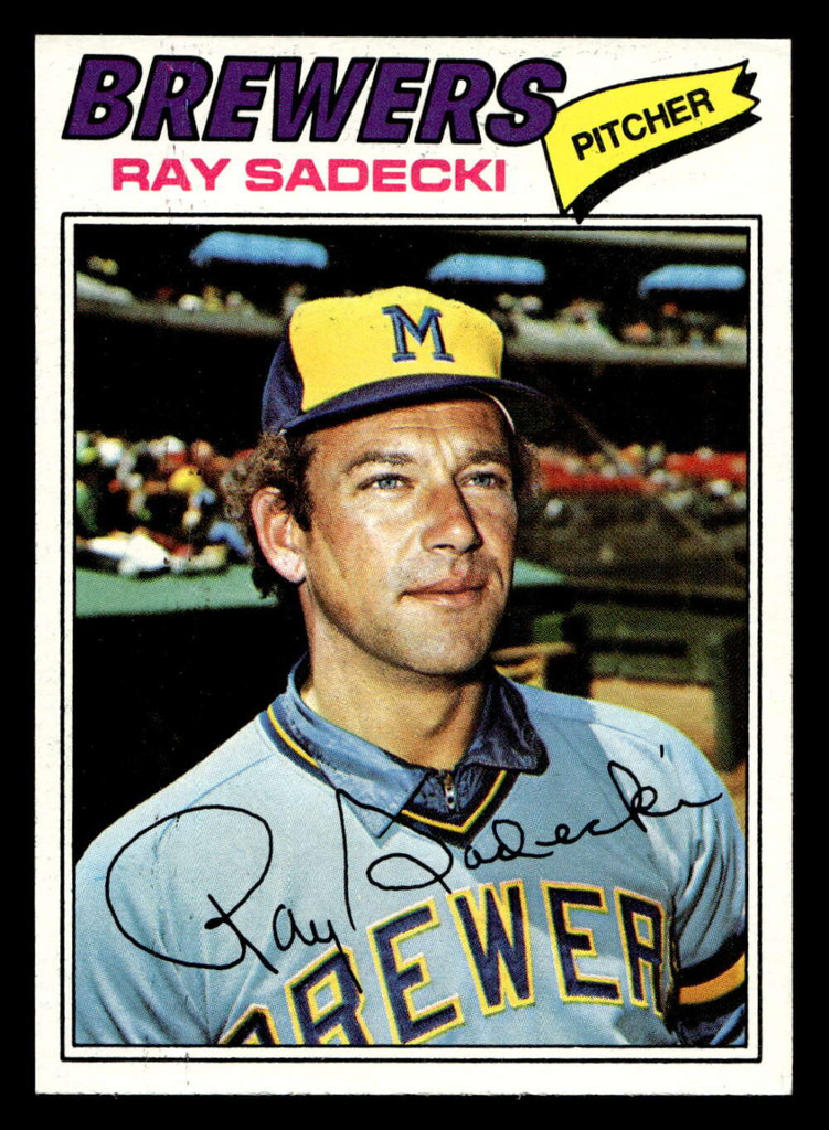 1977 Topps #26 Ray Sadecki Near Mint 
