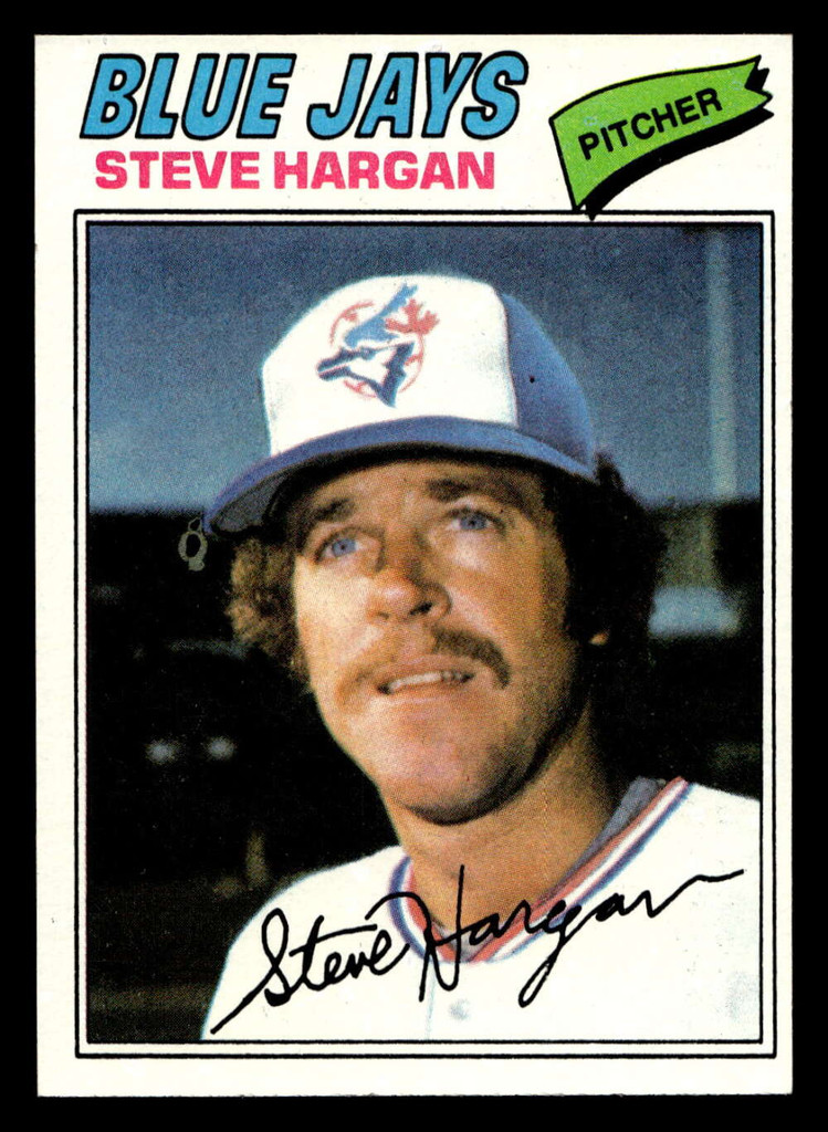 1977 Topps #37 Steve Hargan Near Mint 