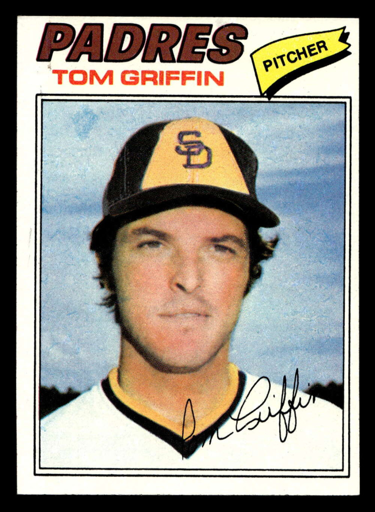 1977 Topps #39 Tom Griffin Near Mint 