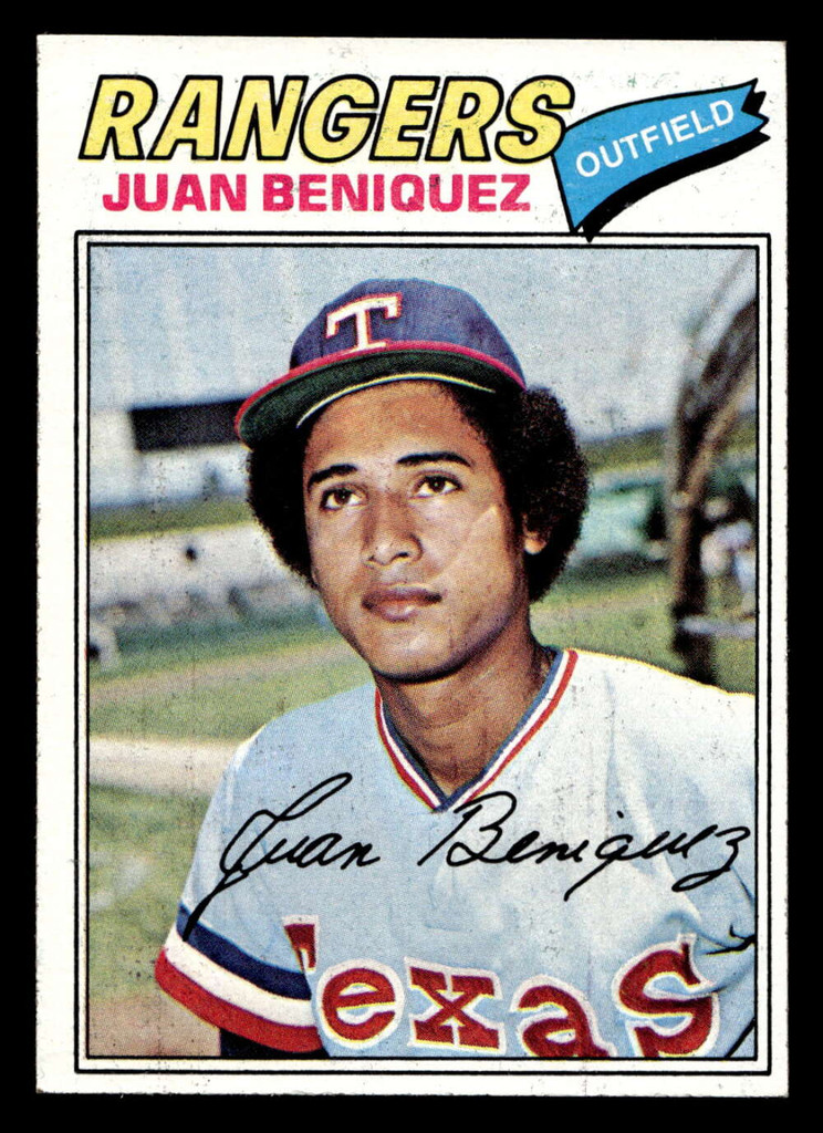 1977 Topps #81 Juan Beniquez Near Mint 