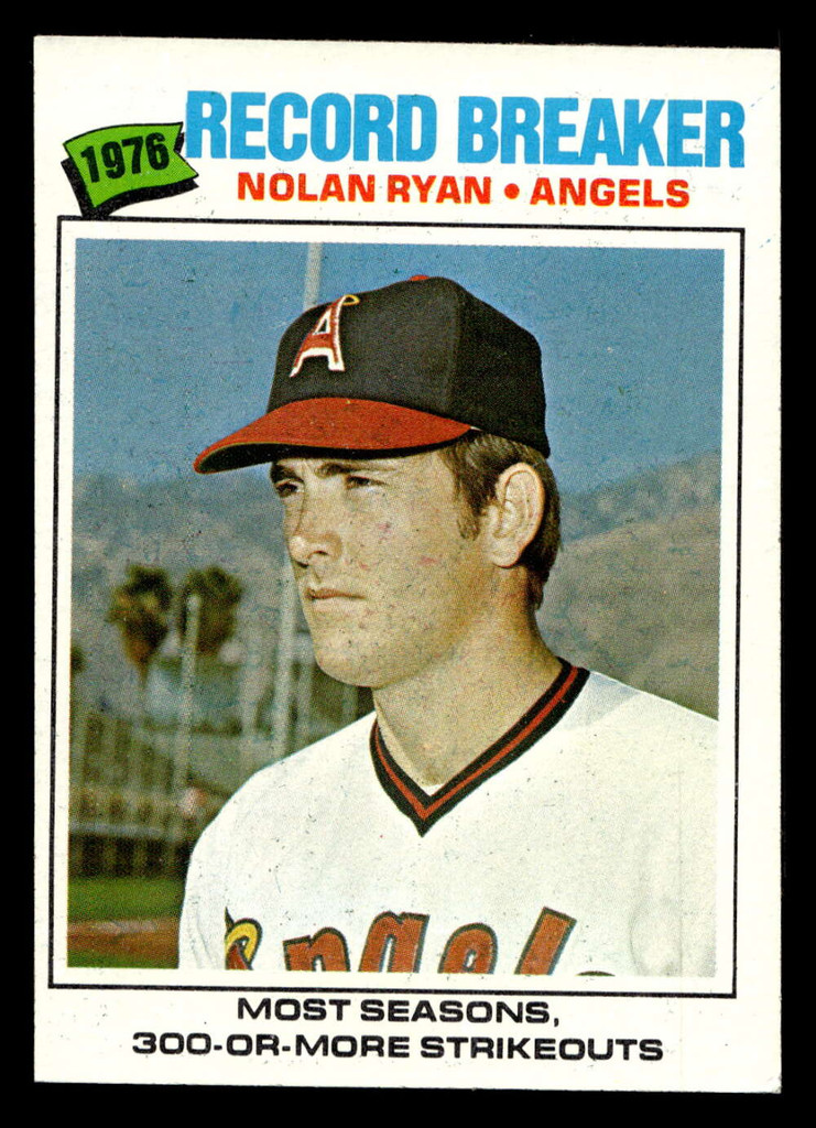 1977 Topps #234 Nolan Ryan RB Ex-Mint  ID: 412252