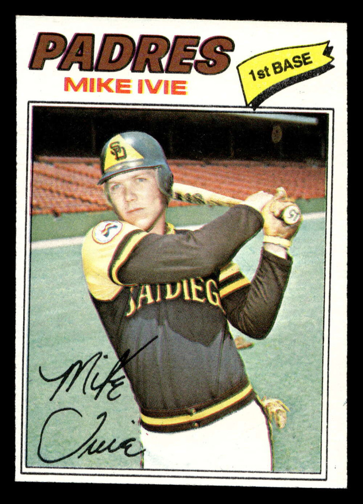 1977 Topps #325 Mike Ivie Ex-Mint 