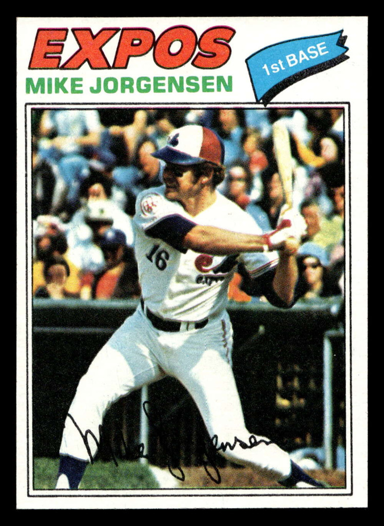 1977 Topps #368 Mike Jorgensen Near Mint+ 