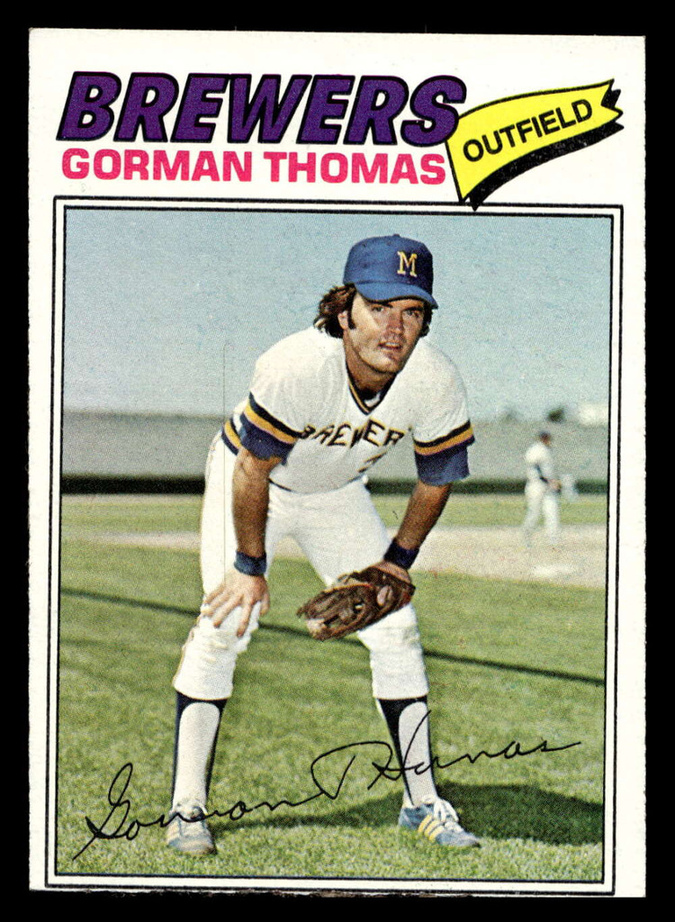 1977 Topps #439 Gorman Thomas Near Mint 