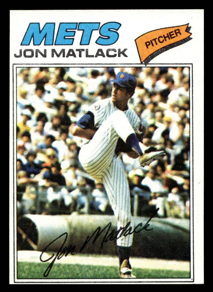 1977 Topps #440 Jon Matlack Near Mint 