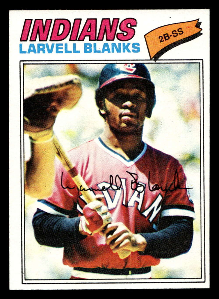 1977 Topps #441 Larvell Blanks Near Mint 