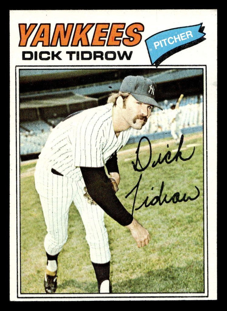 1977 Topps #461 Dick Tidrow Near Mint 